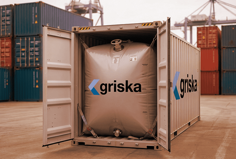 Griska - Flexitanque en contenedor