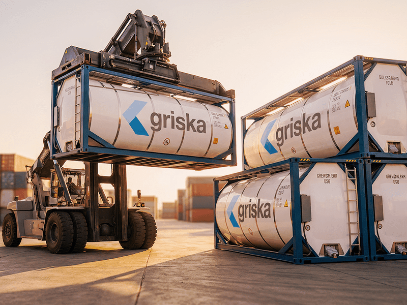 Griska - Logística internacional de líquidos a granel.